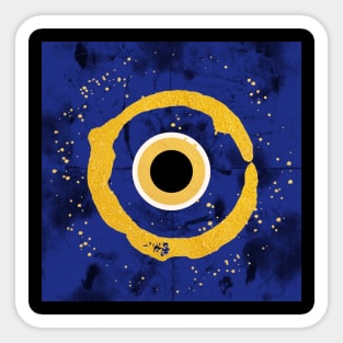 Greek Evil Eye, Protection symbol Sticker